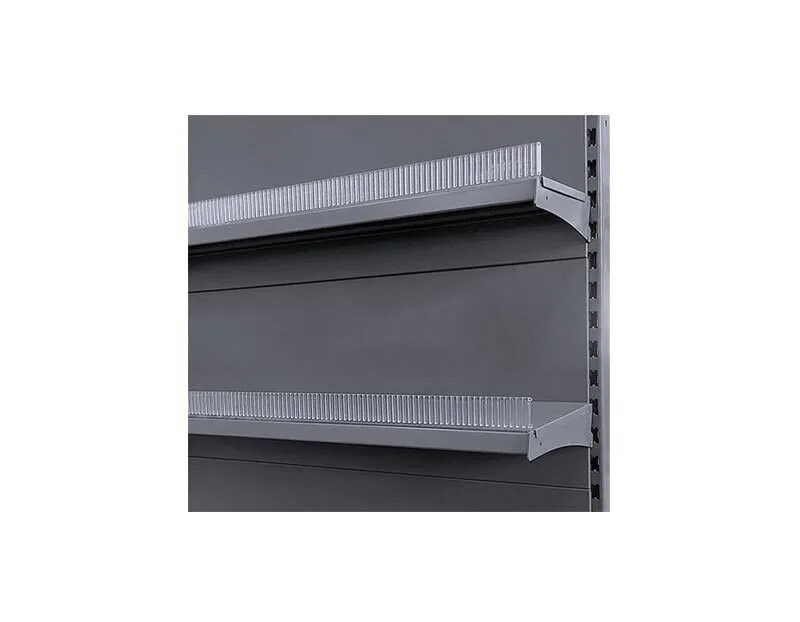 Frontplastik für Ladenregale